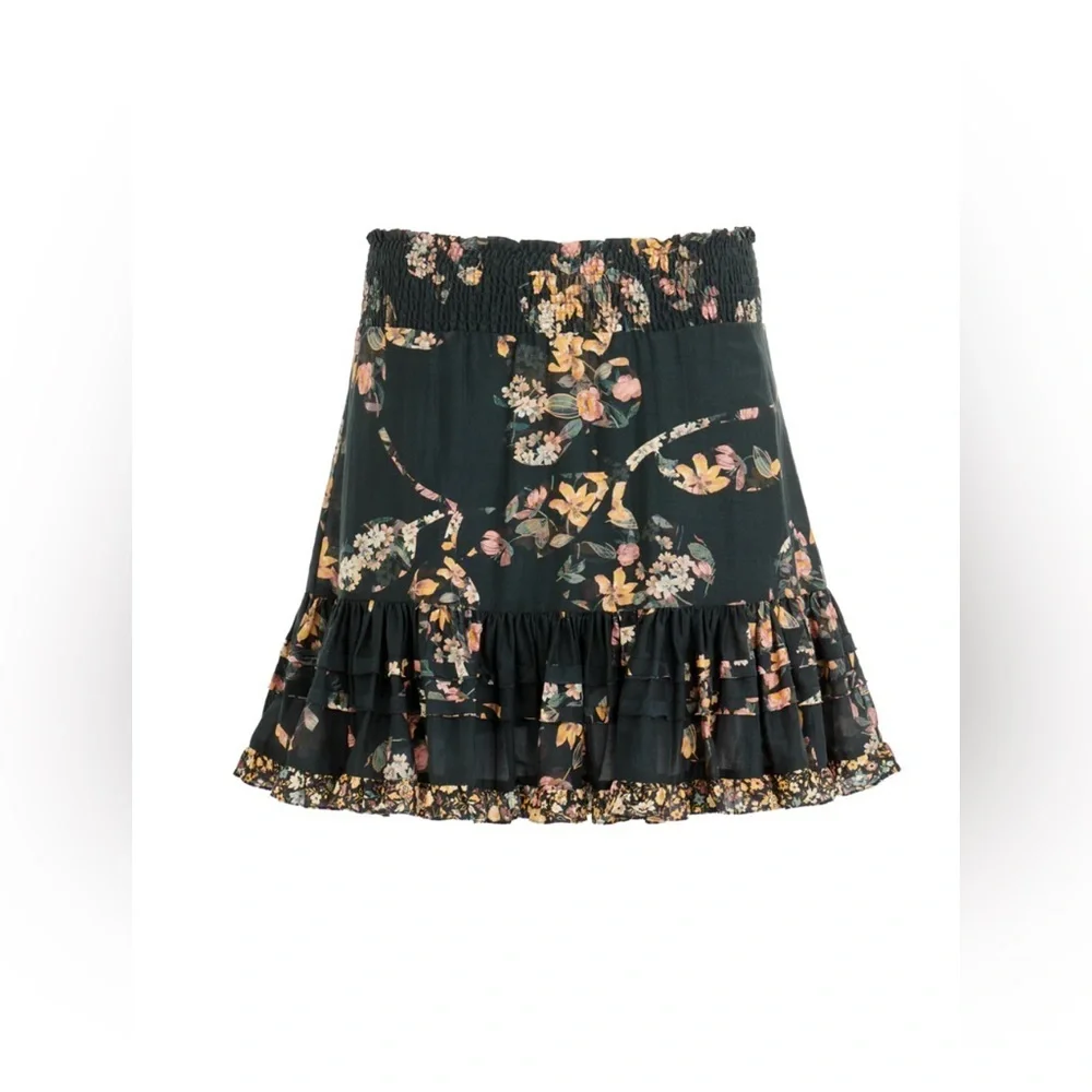 Secret Mission Bleeker Crop Bkouse & Mini Skirt 2 Piece Set, Organic Cotton NWT - Picture 4 of 9